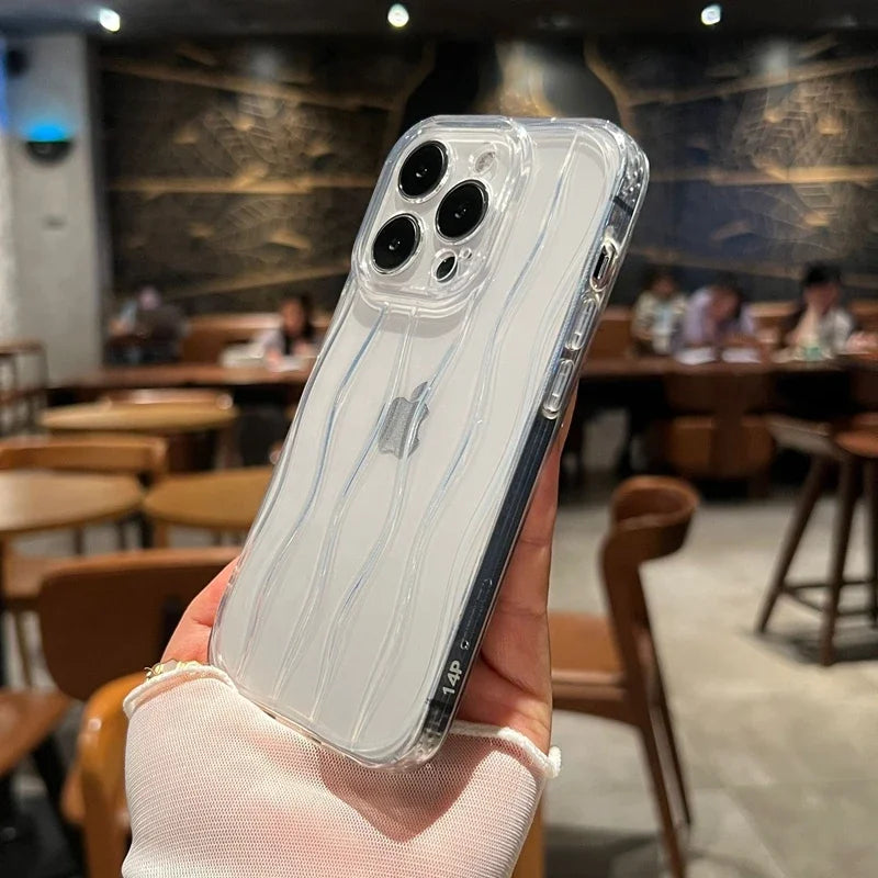 Premium Clear Shockproof Iphone Case With Grip