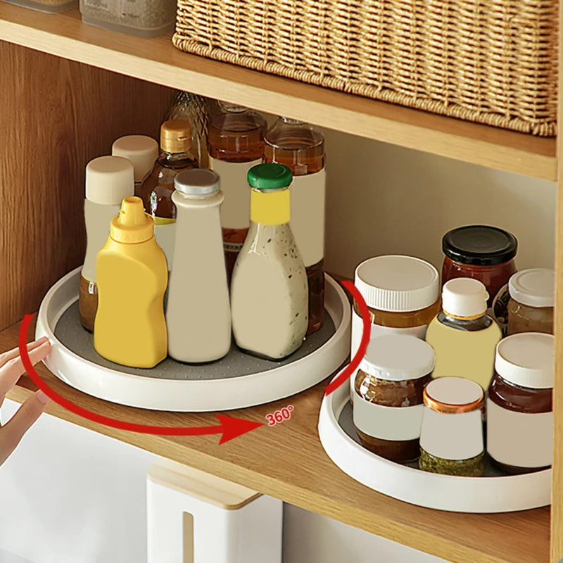 360 Rotating Spice Rack For Easy Organization on Luulla