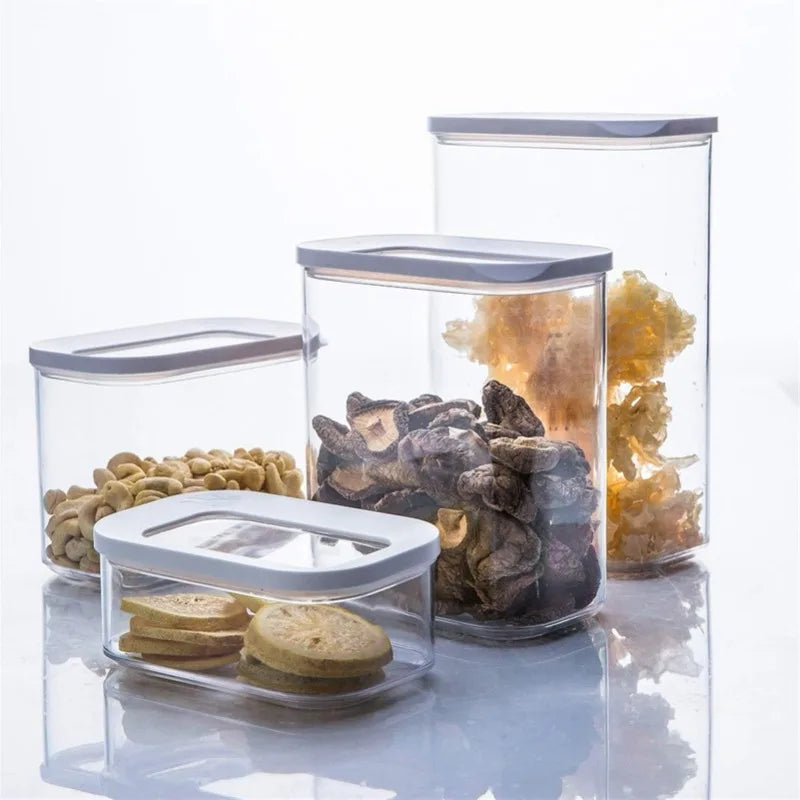 Airtight Clear Stackable Food Storage Containers on Luulla