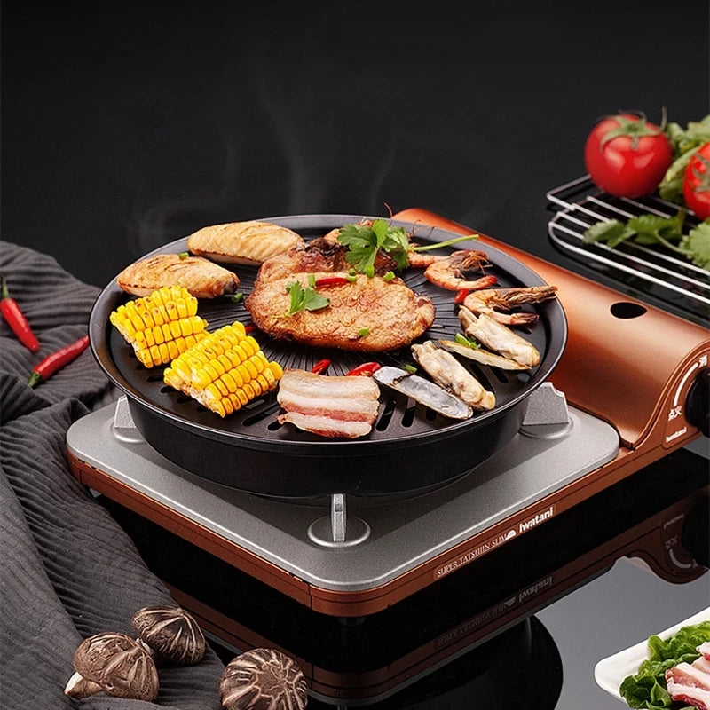 Portable Nonstick Electric Indoor Korean Bbq Grill on Luulla